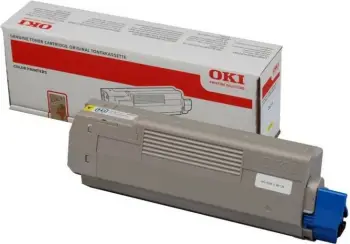 Toner OKI C610, i verdhë