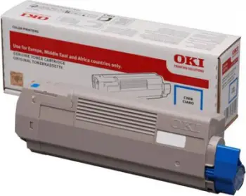 Toner për printer Oki 46490403, cyan