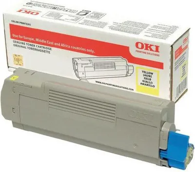 Toner printeri OKI 46508713, i verdhë - 1