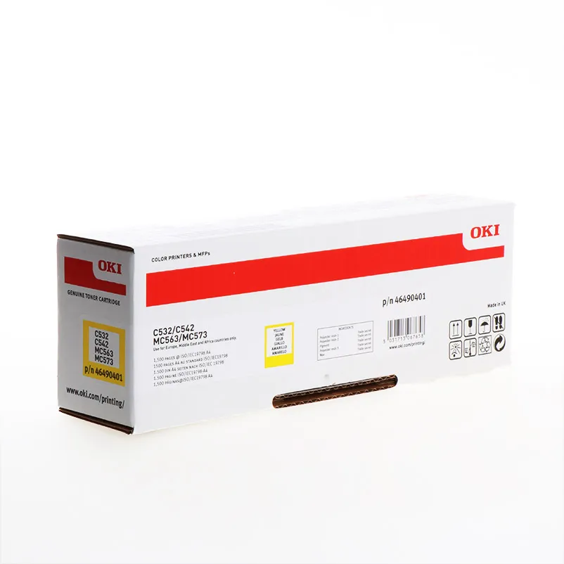 Toner OKI 46490401 – Verdhë - 1