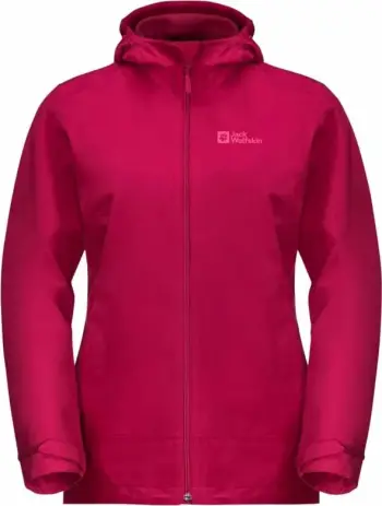 Xhaketë femrash Jack Wolfskin Alpspitze Hoody Jkt W, softshell, kundër erës dhe ujit, e zezë