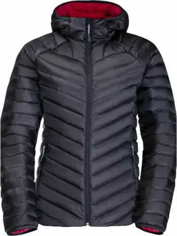 Xhaketë dimërore Jack Wolfskin Routeburn Pro Ins W, për gra, me kapuç, gri