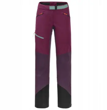 Pantallona skish Jack Wolfskin Alpspitze W 1507531-1014, për femra, poliestër, vjollcë