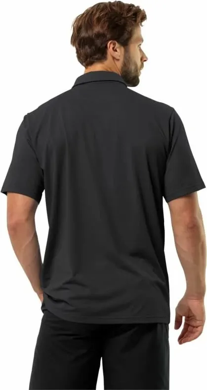 Maicë polo për meshkuj Jack Wolfskin, e zezë - 3