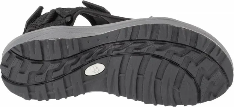 Sandalet për meshkuj Jack Wolfskin, të zeza - 4