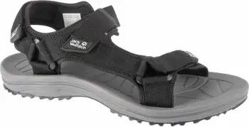 Sandalet për meshkuj Jack Wolfskin, të zeza