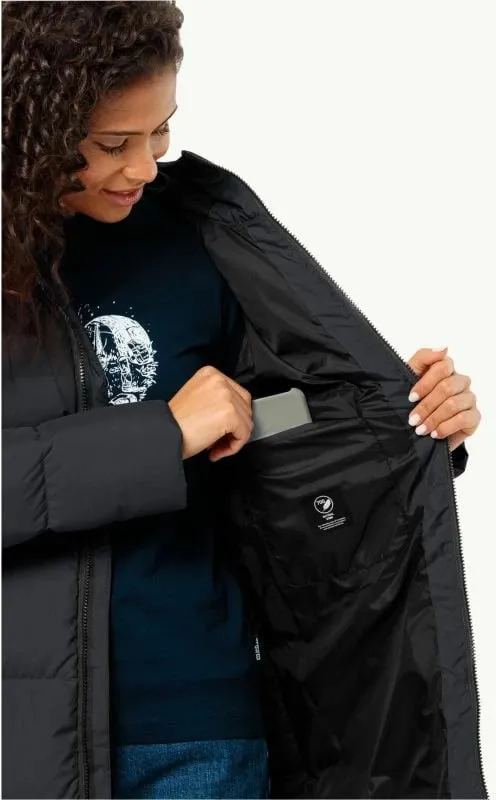 Jakne Jack Wolfskin femra, të zeza - 8
