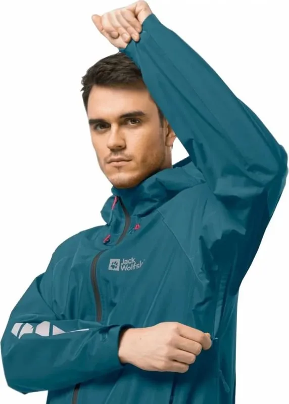 Jakne për meshkuj Jack Wolfskin, të kaltra - 4