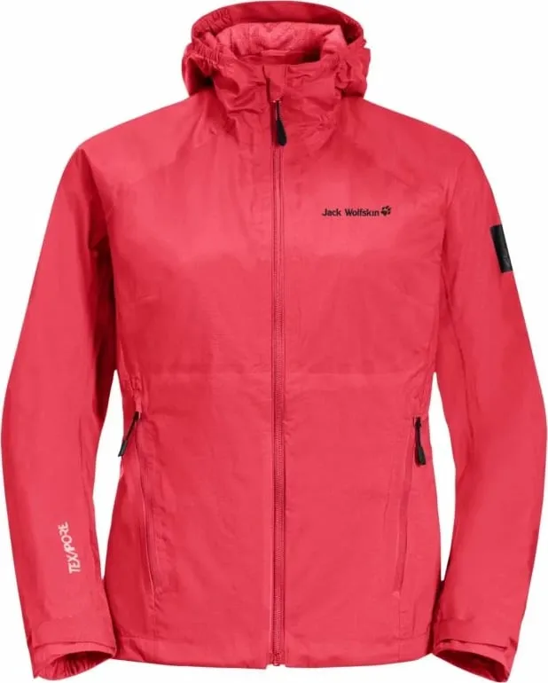 Jakne Jack Wolfskin femra, të kuqe - 1