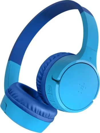 Kufje Belkin SoundForm Mini, Bluetooth, USB-C, të kaltra