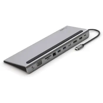Stacion dokues Belkin USB-C 11-në-1, Multiport, i argjendtë