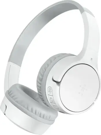 Kufje Belkin SoundForm Mini, Bluetooth, 3.5mm, të bardha
