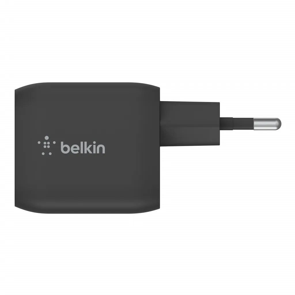 Karikues Belkin 45W PD PPS Dual USB-C GaN, i zi - 4