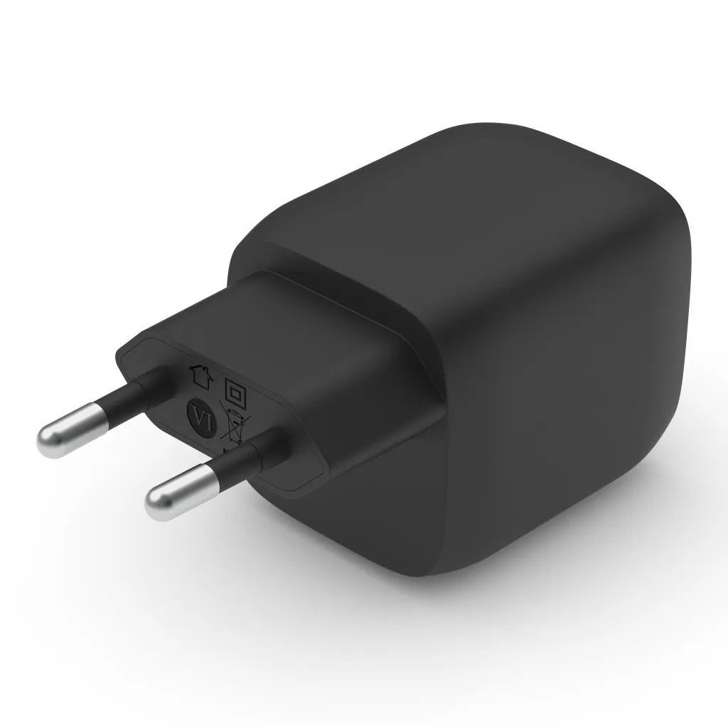 Karikues Belkin 45W PD PPS Dual USB-C GaN, i zi - 6