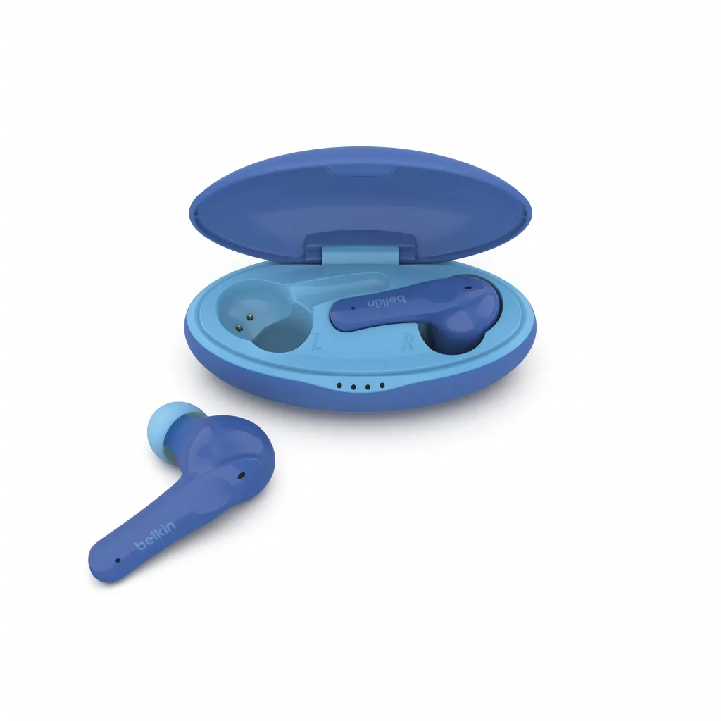 Dëgjuese Belkin Soundform Nano Kids, të kaltra - 1