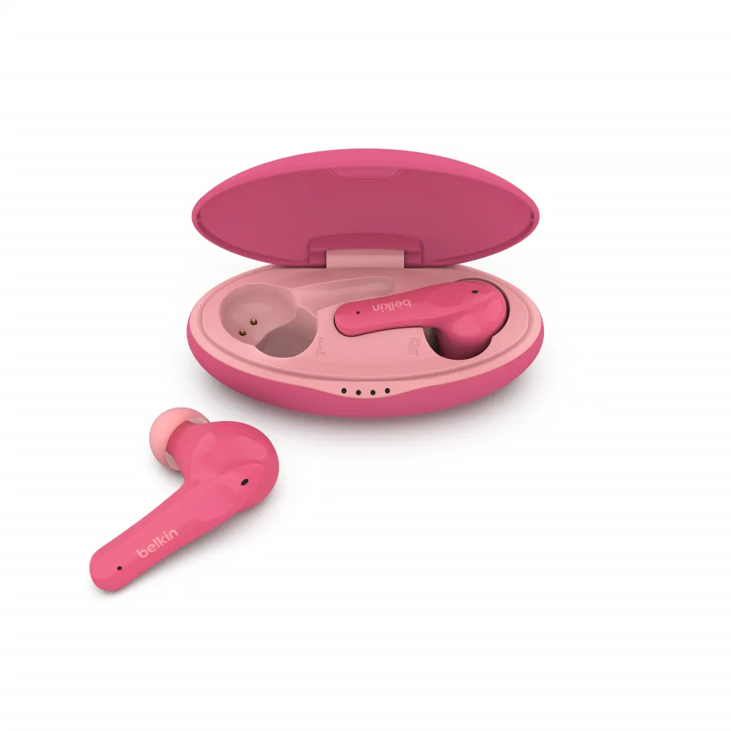 Dëgjuese Belkin Soundform Nano Kids, rozë - 1