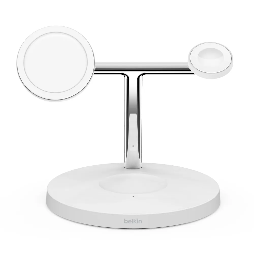 Karikues wireless Belkin Boost Charge Pro Magsafe 3-in-1 - i bardhë - 5