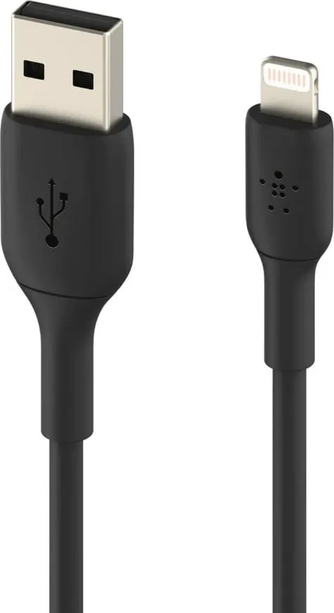 Kabllo Belkin (CAA002bt1MBK) USB-A - Lightning, 1m, e zezë - 2