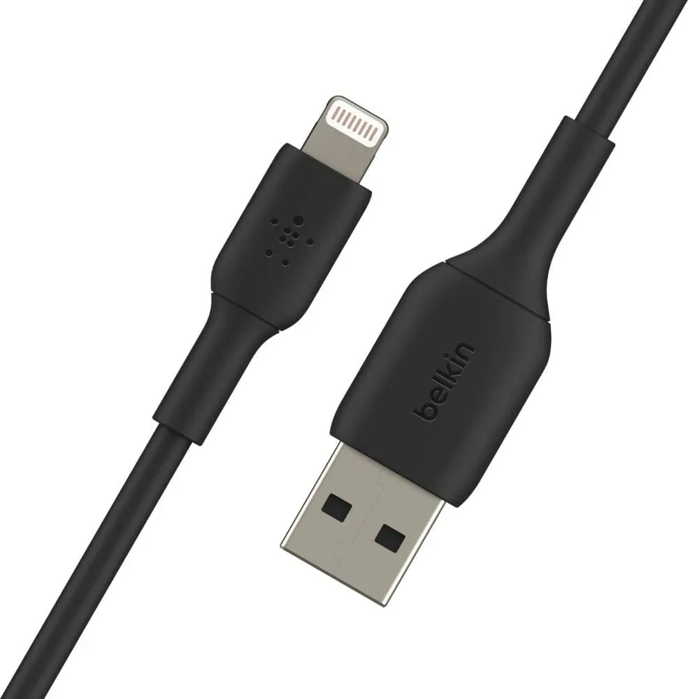 Kabllo Belkin (CAA002bt1MBK) USB-A - Lightning, 1m, e zezë - 4