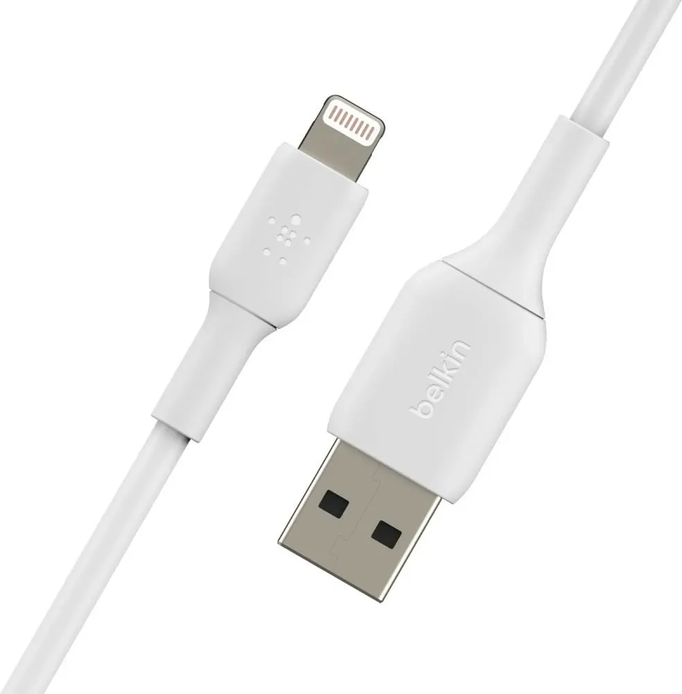Kabllo Belkin USB-A në Lightning, 3m, e bardhë - 4