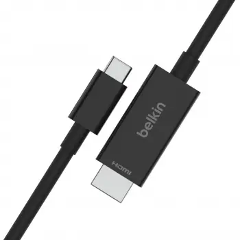 Kabllo Belkin USB-C - HDMI 2.1, 2m, e zezë