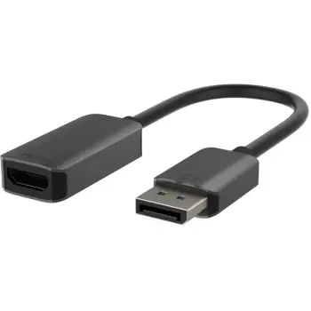 Kabllo DisplayPort Belkin në HDMI Aktiv Adapter 4K HDR – Zezë