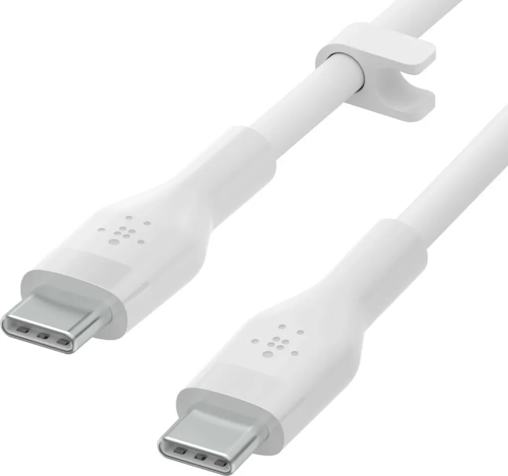 Kabllo USB-C Belkin CAB009BT1MBW2PK, 1m, e zezë dhe e bardhë - 4
