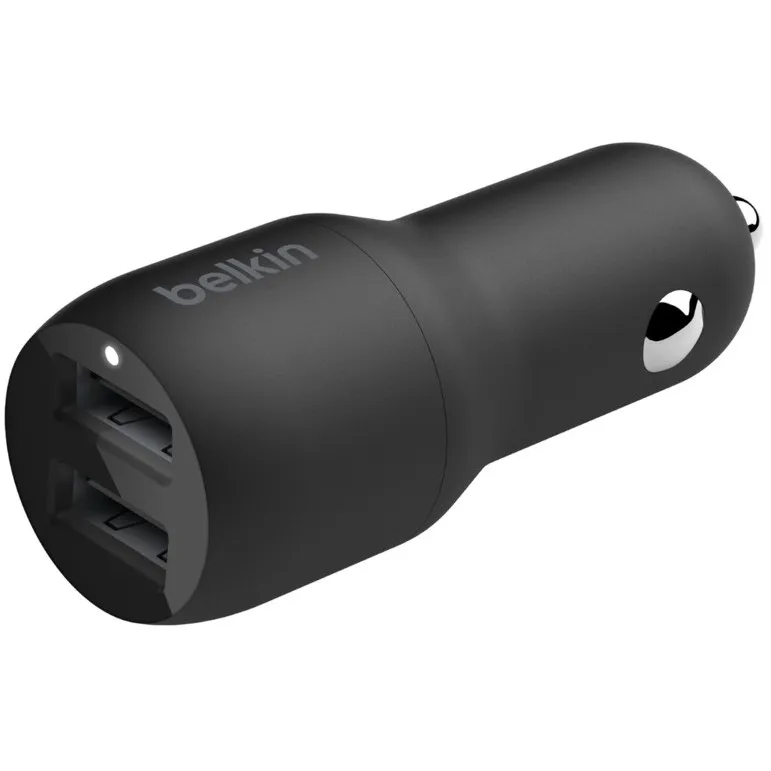 Adapter Belkin Dual USB-A / për veturë / 24W / i zi - 1