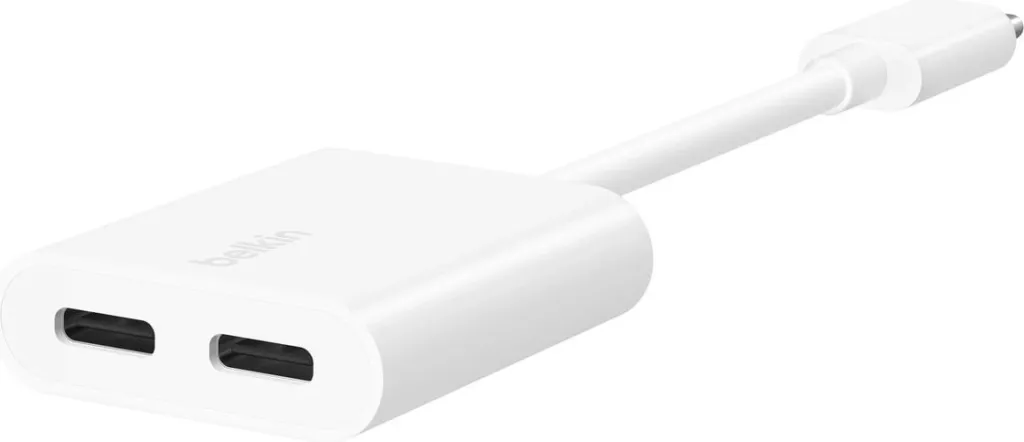 Adapter Belkin F7U081BTWH, USB Type-C, 60 W, Bardhë - 2