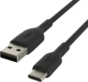 Kabëll Belkin CAB001BT0MBK, USB A në USB C, 0.15 m, e zezë