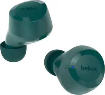 Kufje wireless Belkin SoundForm Bolt, Bluetooth 5.2, 28 orë, IPX4, Teal