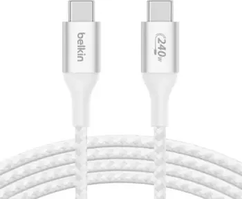 Aksesorë për telefon Belkin BOOST CHARGE 240W USB-C auf USB-C Kabel. 1m. bardhë