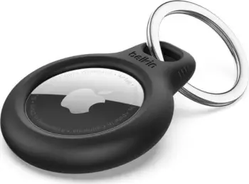 Mbajtës i Sigurt Belkin për Apple AirTag / Me Varëse Çelësash – Zezë