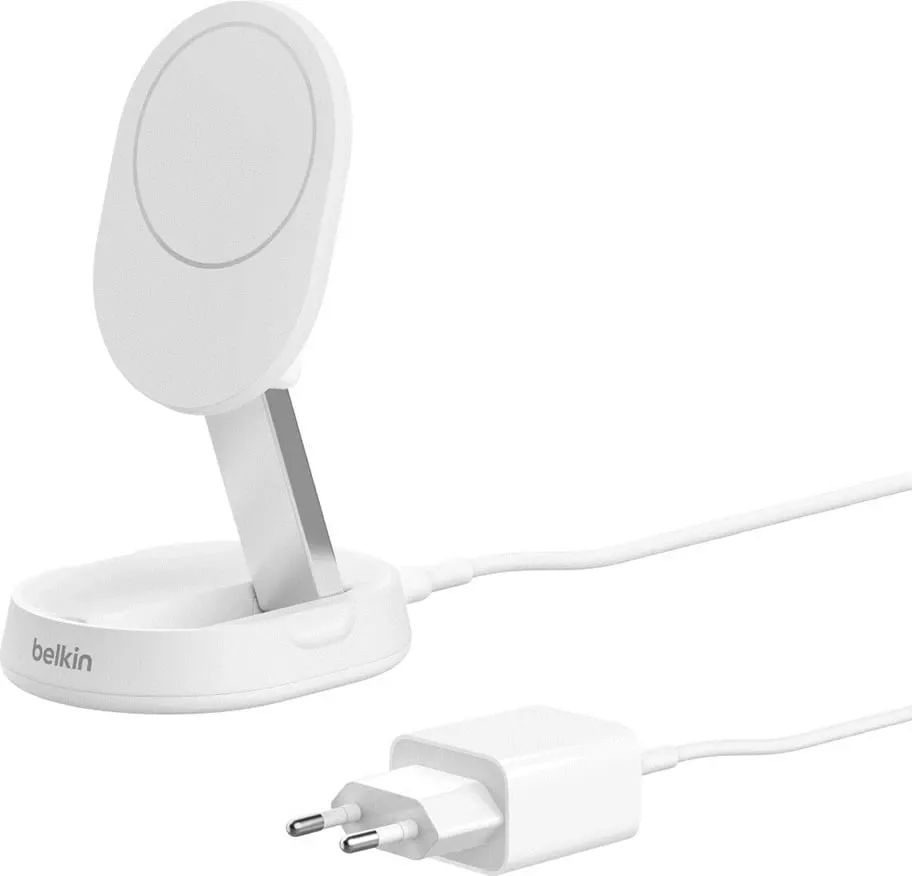 Karikues wireless Belkin BoostCharge Pro, i bardhë - 6