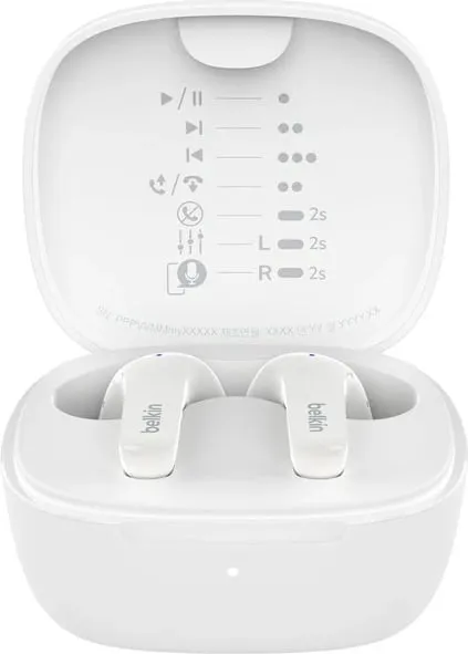 Kufje Belkin SoundForm Motion, True Wireless Stereo, Bardhë - 2