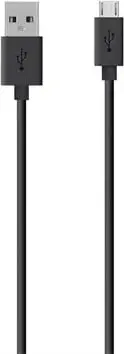 Kabëll Belkin USB A - Micro-USB, 2m, i zi