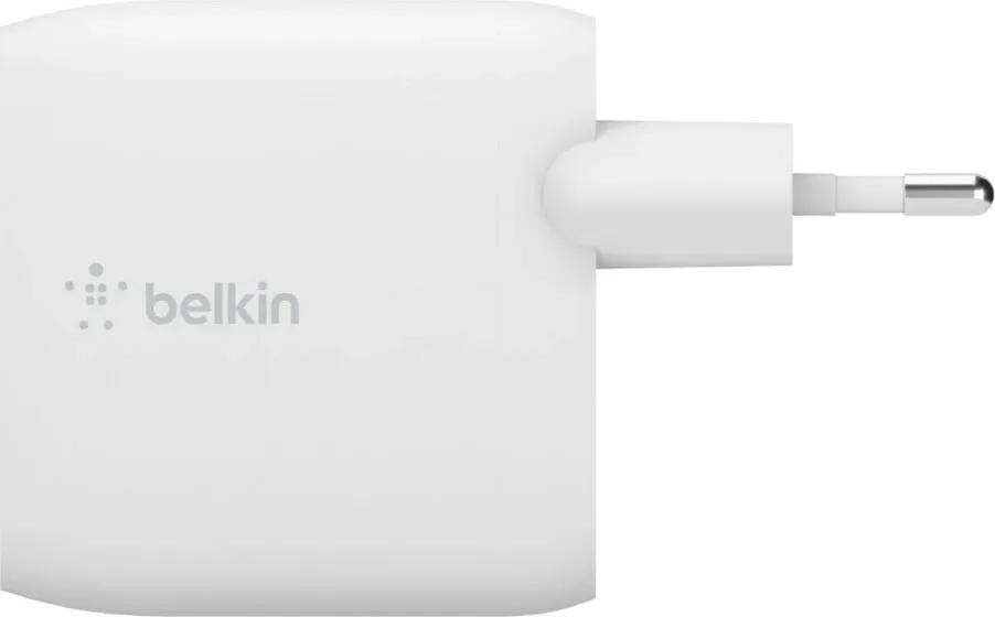 Karikues Belkin WCB002VFWH, 4.8 A, 2 porta USB, bardhë - 2