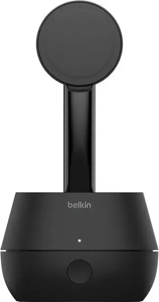 Mbajtës aktiv Belkin Pro për celular, 360° auto-tracking, karikues, i zi