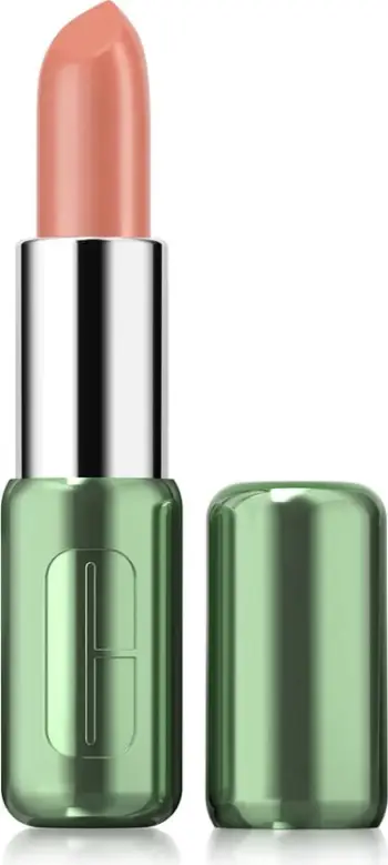 Buzëkuq Clinique Pop Longwear Satin Lipstick, Honey Pop, 3.9 g