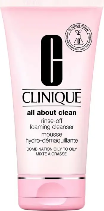 Shkumë pastruese Clinique All About Clean for oily and combination skin