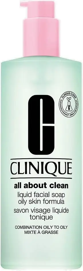 Mydël për fytyrë të lëngshme për femra Clinique All About Clean Liquid Facial Soap Oily 400ml