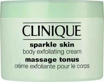 Krem eksfoliues për trup për femra Clinique Sparkle Skin, 250ml