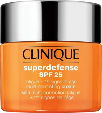 Krem fytyre për femra Clinique Superdefense SPF25 Fatigue + 1st Signs of Age Multi Correcting Cream, 50ml
