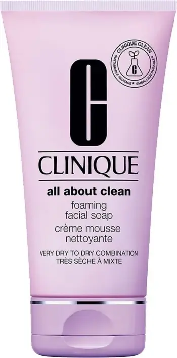 Sapun i lëngshëm për fytyrë Clinique Foaming Sonic, 150 ml