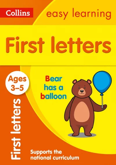 First Letters Ages Easy Learni - Collins Easy Learning - 1