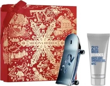 Eau de Toilette set për meshkuj Carolina Herrera 212 Heroes Forever Young, 90ml + shower gel 100ml