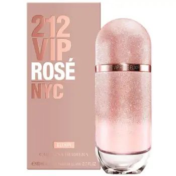 Eau De Parfum Carolina Herrera 212 VIP Rose Elixir, 80 ml