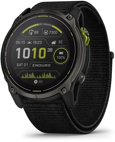 Orë smart Garmin Enduro 3, e zezë - 1