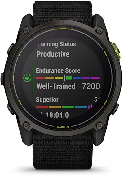 Orë smart Garmin Enduro 3, e zezë - 3