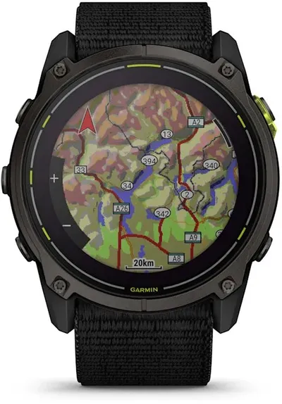 Orë smart Garmin Enduro 3, e zezë - 7